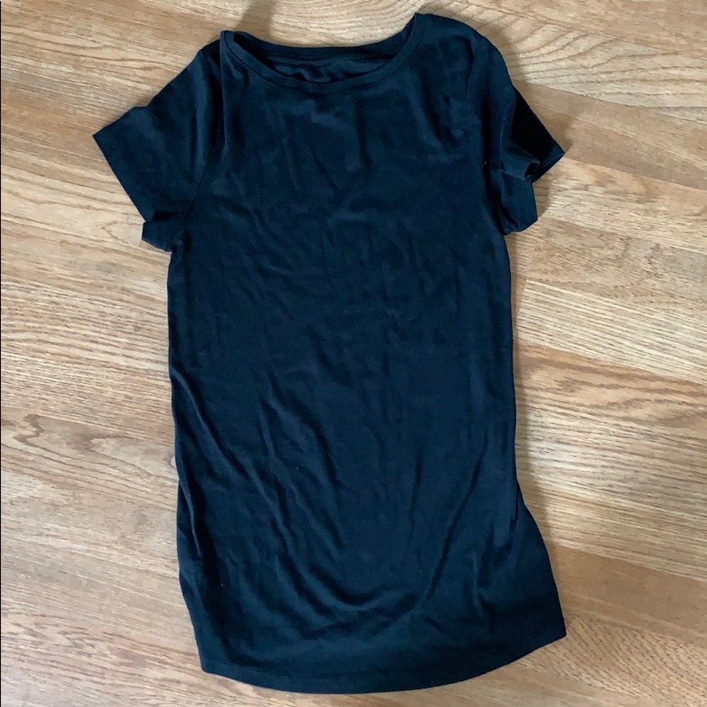 Isabel Maternity Basic black t-shirt